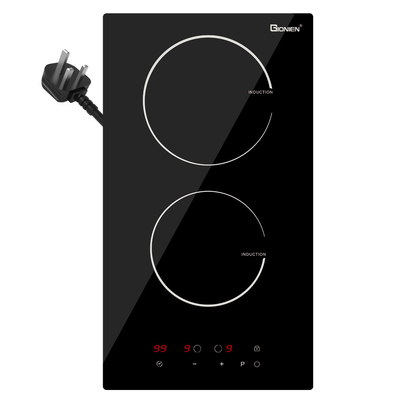 acheter Plug in Domino Induction Hob 2 anneaux 30 cm Plateforme électrique intégrée dans la plaque de travail online manufacture