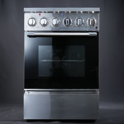 24''autonomie électrique 4 élément four électrique avec four 80L / 2.8 cu.Ft