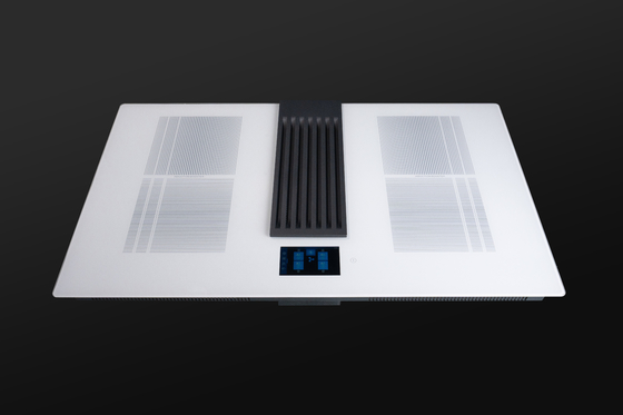 Cuisinière électrique de 30 pouces à induction blanche avec 4 zones