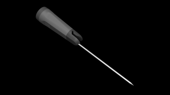 Probe de thermomètre sans fil gris foncé de 20 cm avec sonde de température de viande