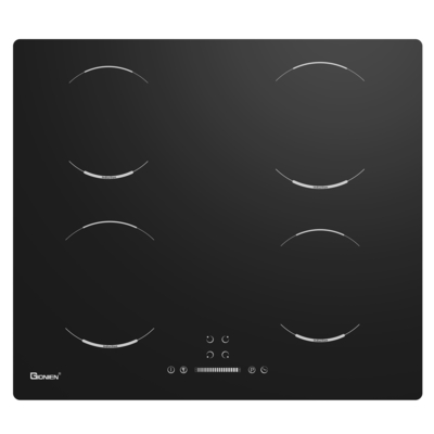 Cuisinière électrique à 4 brûleurs 220V-240V 24 pouces Cuisinière à induction 6400W